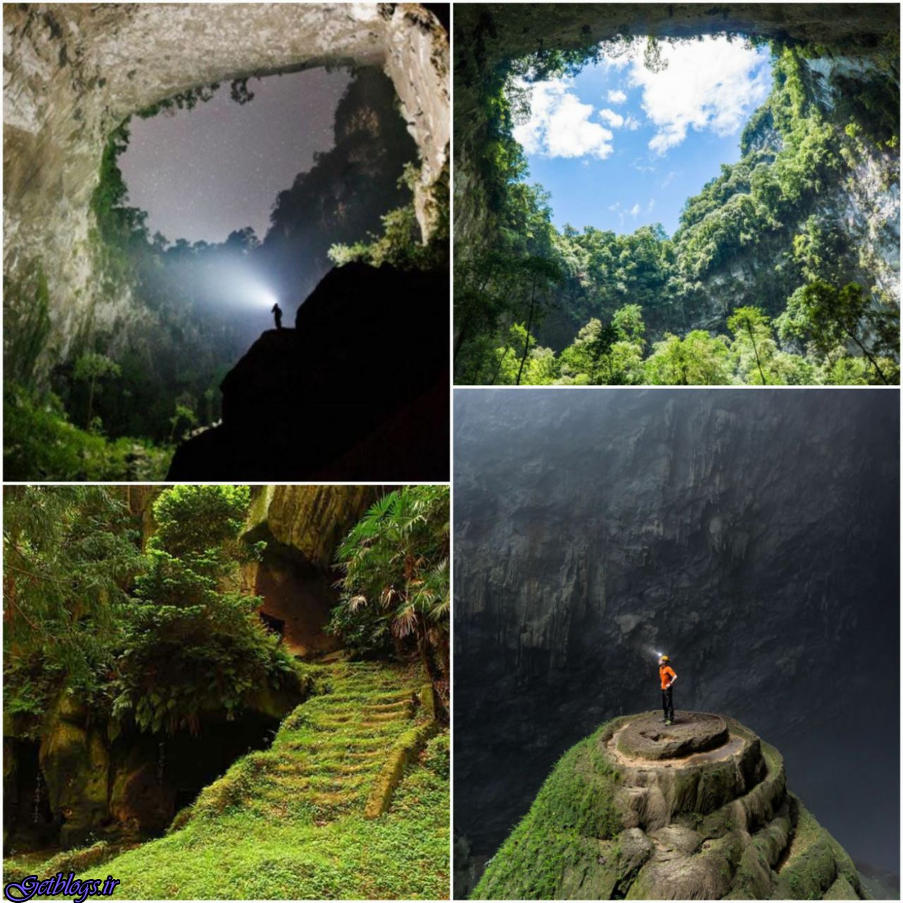 عکس ، تصویری دیدنی از بزرگترین غار دنیا